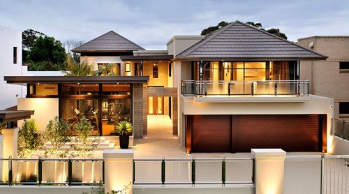 contemporary style house